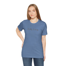 Load image into Gallery viewer, (Black) “Pretty Energy” Jersey Tee