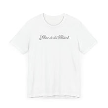 Load image into Gallery viewer, (White) “Please Do Not Disturb” Jersey Tee