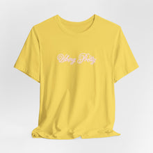 Load image into Gallery viewer, (Pink) “Vibing Pretty” Jersey Tee