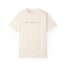 Load image into Gallery viewer, “On Wednesdays We wear Lashes” Comfort T-shirt