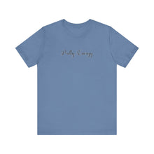 Load image into Gallery viewer, (Black) “Pretty Energy” Jersey Tee