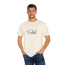 Load image into Gallery viewer, (Black) “Valid” Comfort T-shirt