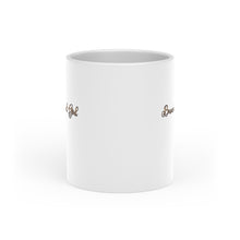 Load image into Gallery viewer, “Brown Eyed Girl” Heart-Shaped Mug