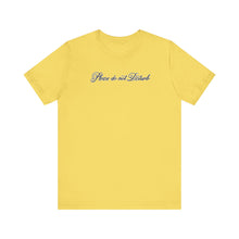 Load image into Gallery viewer, (Black) “Please Do Not Disturb” Jersey Tee