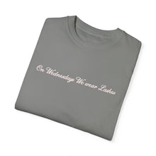 Load image into Gallery viewer, (Pink) “On Wednesdays We wear Lashes” Comfort T-shirt