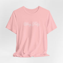 Load image into Gallery viewer, (Pink) “Vibing Pretty” Jersey Tee