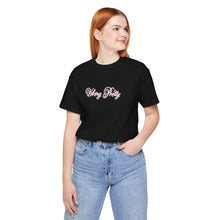 Load image into Gallery viewer, (Pink) “Vibing Pretty” Jersey Tee
