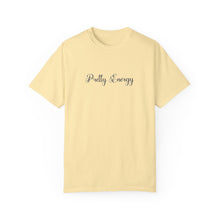 Load image into Gallery viewer, (Black) “Pretty Energy” Comfort T-shirt