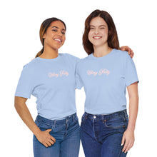 Load image into Gallery viewer, (Pink) “Vibing Pretty” Jersey Tee