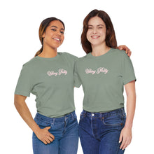 Load image into Gallery viewer, (Pink) “Vibing Pretty” Jersey Tee