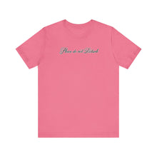 Load image into Gallery viewer, (Black) “Please Do Not Disturb” Jersey Tee