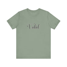 Load image into Gallery viewer, (Black) “Valid” Jersey Tee