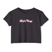 Load image into Gallery viewer, (Pink) “That’s Crazy” Crop Top