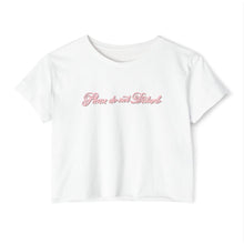 Load image into Gallery viewer, (Pink) “Please Do Not Disturb” Crop Top