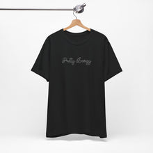 Load image into Gallery viewer, (Black) “Pretty Energy” Jersey Tee
