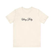 Load image into Gallery viewer, (Black) “Vibing Pretty” Jersey Tee
