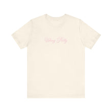 Load image into Gallery viewer, (Pink) “Vibing Pretty” Jersey Tee
