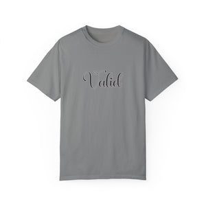 (Black) “Valid” Comfort T-shirt