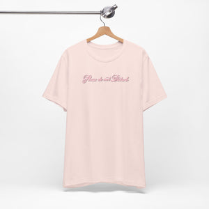 (Pink) “Please Do Not Disturb” Jersey Tee