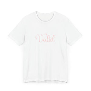 (Pink) “Valid” Jersey Tee