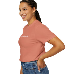 (Pink) “On Wednesdays We wear Lashes” Comfort T-shirt