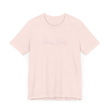 Load image into Gallery viewer, (Pink) “Vibing Pretty” Jersey Tee
