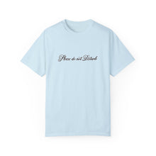 Load image into Gallery viewer, (Black) “Please Do Not Disturb” Comfort T-shirt
