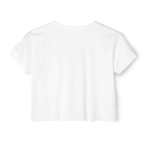 (White) “Please Do Not Disturb” Crop Top