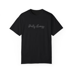 (Black) “Pretty Energy” Comfort T-shirt