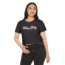 Load image into Gallery viewer, (Pink) “Vibing Pretty” Crop Top
