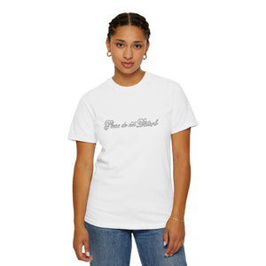 (White) “Please Do Not Disturb” Comfort T-shirt