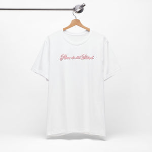 (Pink) “Please Do Not Disturb” Jersey Tee