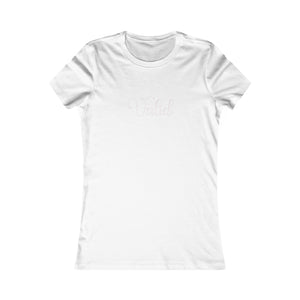 (White) “Valid” Feminine Tee