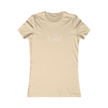 Load image into Gallery viewer, (White) “Valid” Feminine Tee
