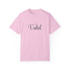 (Black) “Valid” Comfort T-shirt