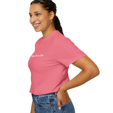 Load image into Gallery viewer, (Pink) “On Wednesdays We wear Lashes” Comfort T-shirt
