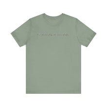 Load image into Gallery viewer, “On Wednesdays We wear Lashes” Jersey Tee
