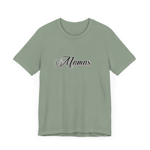 (Black) “Mamas” Jersey Tee