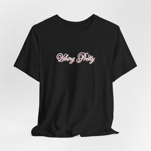 (Pink) “Vibing Pretty” Jersey Tee