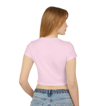 Load image into Gallery viewer, &quot;Valid&quot; Women&#39;s Baby Tee - Cropped Short Sleeve Top, Cute Shirt for Everyday, Inspirational Gift, Trendy Summer Wear, Casual Style
