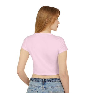 "Valid" Women's Baby Tee - Cropped Short Sleeve Top, Cute Shirt for Everyday, Inspirational Gift, Trendy Summer Wear, Casual Style