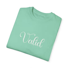 Load image into Gallery viewer, (White) “Valid” Comfort T-shirt
