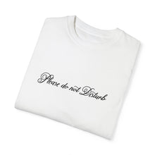 Load image into Gallery viewer, (Black) “Please Do Not Disturb” Comfort T-shirt
