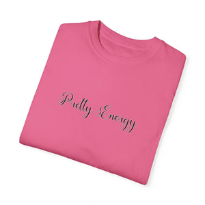 (Black) “Pretty Energy” Comfort T-shirt