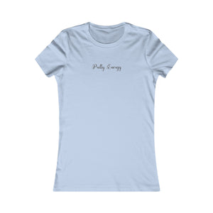 (Black) “Pretty Energy” Feminine Tee