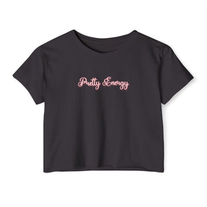 (Pink) “Pretty Energy” Crop Top