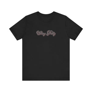 (Black) “Vibing Pretty” Jersey Tee