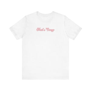 (Pink) “That’s Crazy”  Jersey Tee