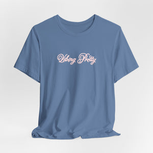 (Pink) “Vibing Pretty” Jersey Tee