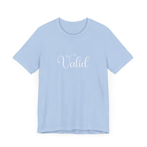 (White) “Valid” Jersey Tee